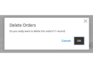 Delete Orders Popup thumbnail