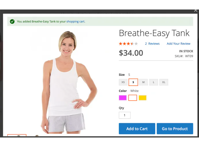 Magento 2 Quickview Popup