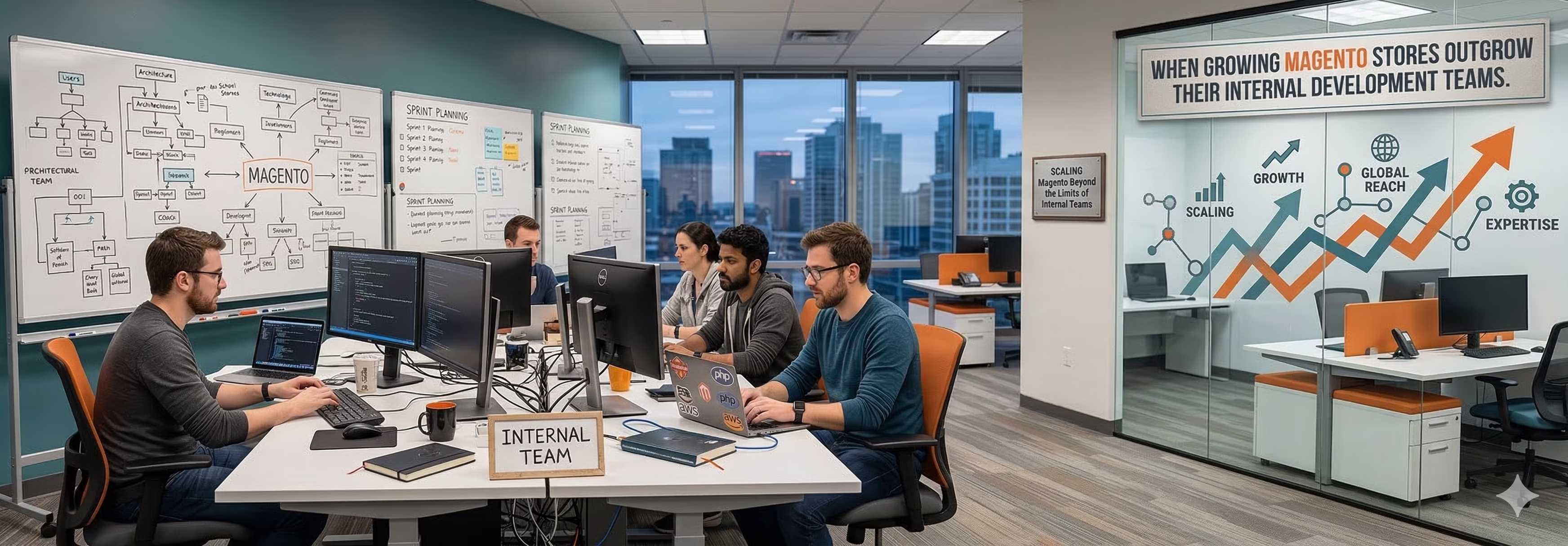 When Growing Magento  Stores Outgrow Their Internal  Development Teams 